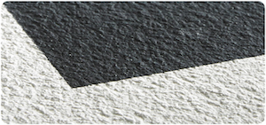 Corner of a print on Hahnemuhle William Turner 310 gsm fine art paper, showing the matt textured surface